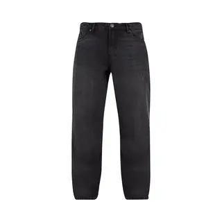 Urban Classics Herren Jeans Heavy Ounce Straight Fit Zipped Jeans, Jeans Für Männer, Reißverschluss Am Hosenbein, Erhältlich, Größen 28-44