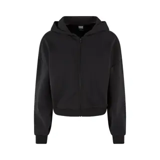 Kurzes Hoodie Und Reißverschluss, Damen Urban Classics Cozy