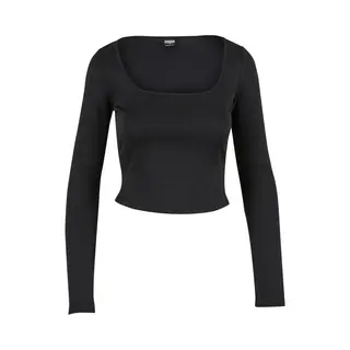 Langarm Crop-Top Für Frauen Urban Classics