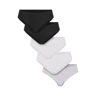Women's Cotton Panties Urban Classics Basic Brazilian (x5)
