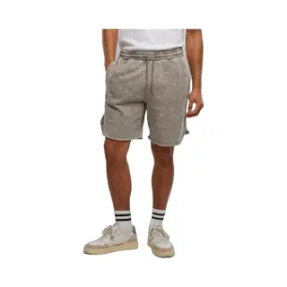 Urban Classics - Washed Piped Korte Broek - 3XL - Grijs