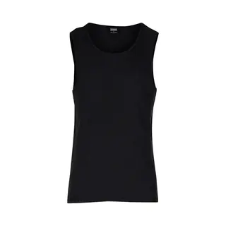 Urban Classics Washed Rib Tanktop Tank-Top Schwarz In Xxl