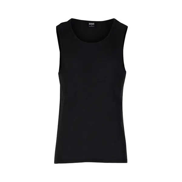 Urban Classics, Herren, Shirts, Washed Rib Tanktop - 199077, Schwarz, (5XL) thumbnail