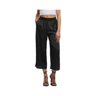 Wide Satin Trousers For Women Urban Classics