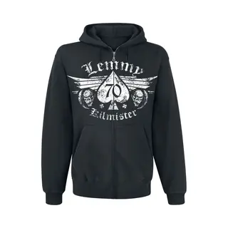 Motörhead Lemmy - Forever Hoodie Jacket Black