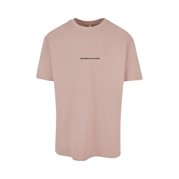 Mister Tee - We Dream In Colors Oversize Heren T-shirt - S - Roze thumbnail