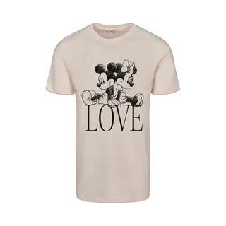 Women's T-shirt Merchcode Minnie Loves Mickey
