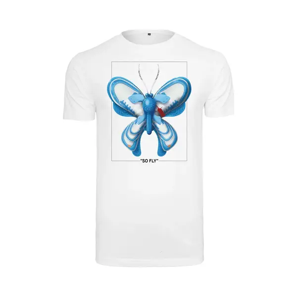 Mister Tee - So Fly Heren T-shirt - Xs - Wit thumbnail