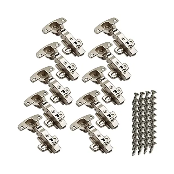 Sotech 10 Stück Hettich Sensys 8645i TH52 110 Grad Eckanschlag Standard Scharnier Inkl M4x16mm Schrauben Höhe (Distanz), 1, 5 Mm Mit Soft Close thumbnail