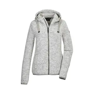 G.I.G.A Dx, Damen, Outdoorjacken, Gw 52 Fleece Jacket (38, M), Weiss, M, 38