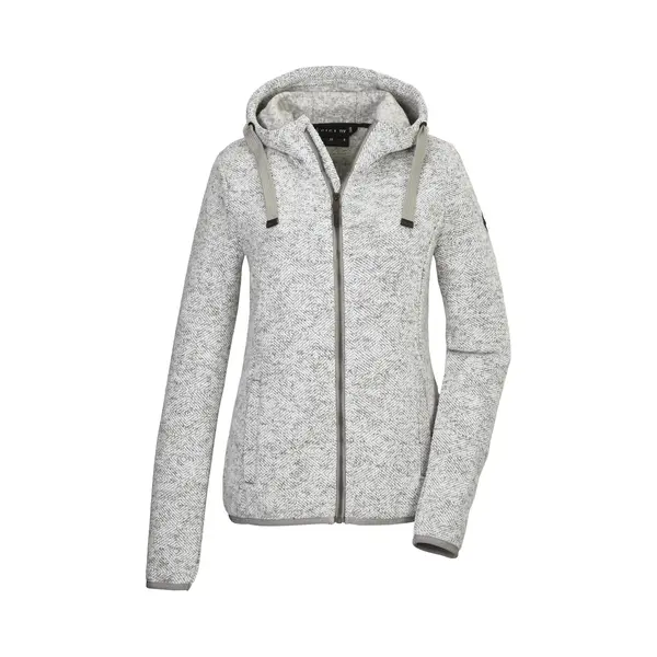 G.I.G.A Dx, Damen, Outdoorjacken, Gw 52 Fleece Jacket (38, M), Weiss, M, 38 thumbnail