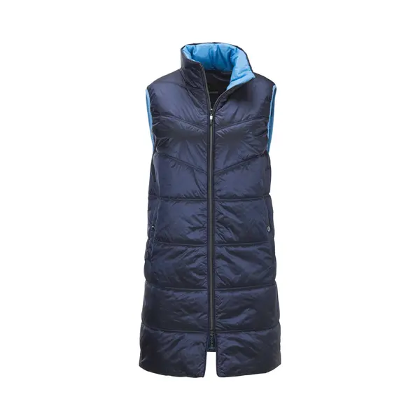 Goldner Lang Vest Lang Gewatteerd Vest Met Opstaande Kraag thumbnail