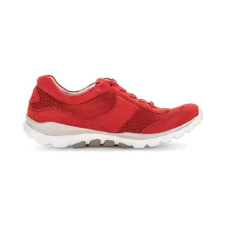 Gabor Rollingsoft Sensitive 46.966.68 - Dames Rollende Wandelsneaker - Rood - Maat 43 (Eu) 9 (Uk)