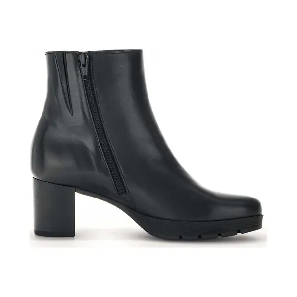 Gabor Damen Ankle Boots, Frauen Stiefeletten, Moderate Mehrweite (G), halbstiefel, Kurzstiefel, uebergangsschuhe, schwarz (Mel.), 38 Eu / 5 Uk thumbnail