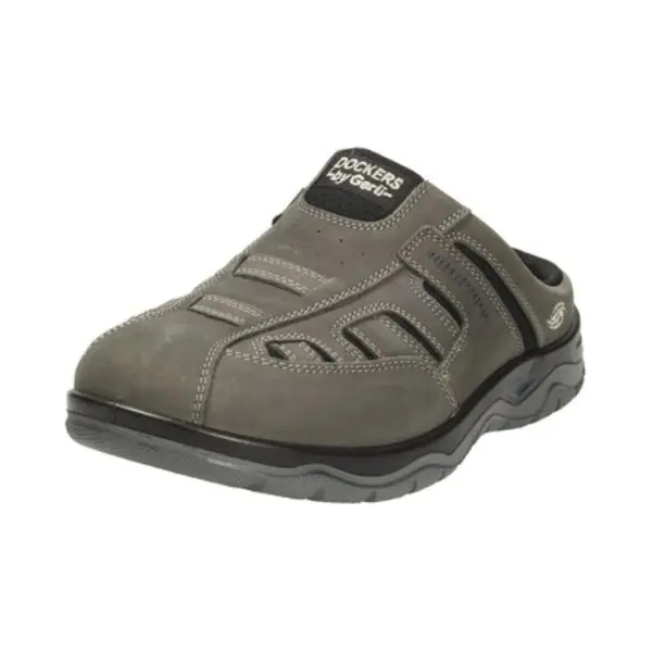 Dockers By Gerli Herren Low-Top Sneaker, Männer Sandalen, schnürschuhe, schnürer, Halbschuhe, straßenschuhe, Business, dunkelgrau, 40 Eu thumbnail
