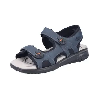 Rieker Sandales De Trekking Pour Homme, Bleues, 43 Eu