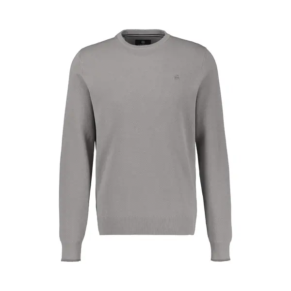 Lerros Strickpullover Mit Logo-Stickerei Und Aus Reiner Baumwolle thumbnail