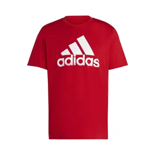 Adidas Herren Essentials Single Jersey Big Logo Tee, Better Scarlet, S