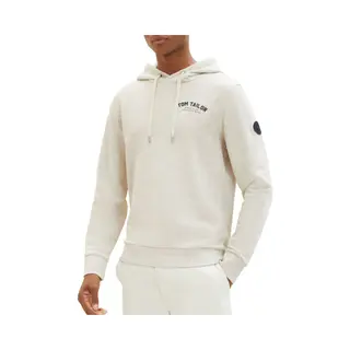 Tom Tailor - Hoodie - Heren - Xxl - Beige - Katoen - 1037751