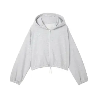 Tom Tailor Sweatvest Lichtgrijs