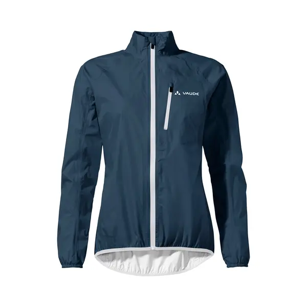 Vaude Women‘s Drop Jacket Iii, Leichte Regenjacke, Atmungsaktiv & Wasserdicht, Zusammenrollbar, Passform, Slim Fit, Dark Sea Uni, 44 thumbnail
