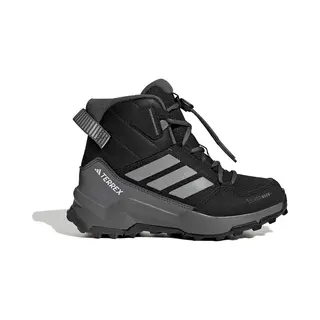 Adidas Unisex Kinder Terrex AX4R Mid Climawarm+ Hiking Shoes Kids, Core Black/Matte Silver/Grey Six, 28 Eu