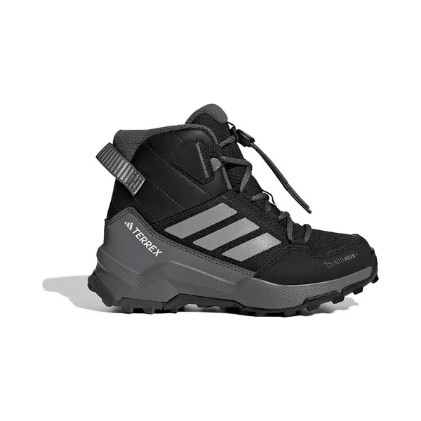 Adidas Unisex Kinder Terrex AX4R Mid Climawarm+ Hiking Shoes Kids, Core Black/Matte Silver/Grey Six, 28 Eu thumbnail