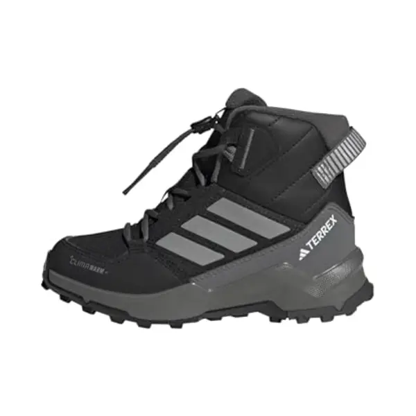 Adidas Unisex Kinder Terrex AX4R Mid Climawarm+ Hiking Shoes Kids, Core Black/Matte Silver/Grey Six, 31 Eu thumbnail