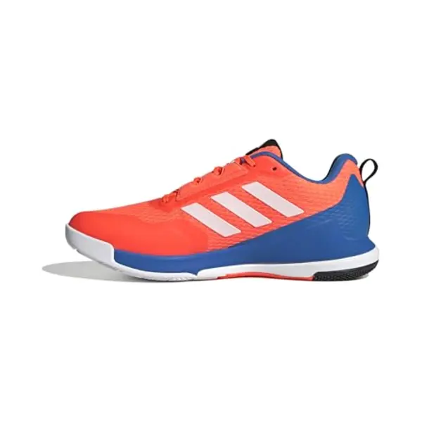 Adidas Herren Novaflight 2 Indoor Shoes, Team Solar Orange/Zero Metalic/Bright Royal, 42 Eu thumbnail