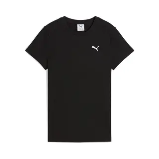 Puma Ess Elevated Rib Tee Dames Sportshirt - Puma Black