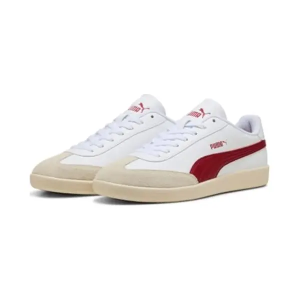 Puma 9-T Unisex Sneaker Turnschuhe 398174 14 Weiss Rot, Schuhgröße, 45 Eu thumbnail