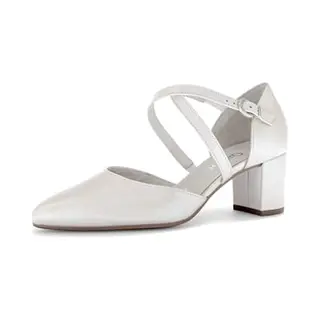 Gabor Damen Klassische Pumps, Frauen Pumps, gesundheits-Schuhe, komfortable, Kunst-Stoff, laessig, langlebig, leger, Pass-Form, Off-White, 38 Eu / 5