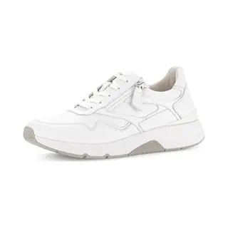 Gabor Damen Low-Top Sneaker, Frauen Sneaker, Weiss (51), 42.5 Eu / 8.5 Uk