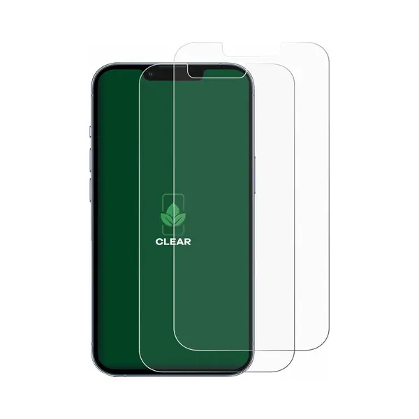 ScreenLeaf Beschermfolie Duurzame Screenprotector Folie Helder Transparant (2 Pcs., Apple IPhone 13 Pro), Smartphone Beschermfolie, Transparant thumbnail