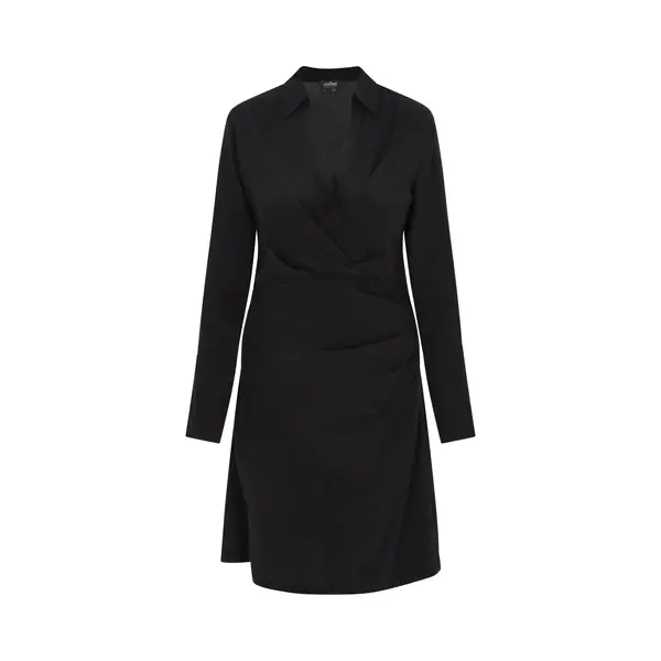 Usha Black Label Jurk Zwart thumbnail