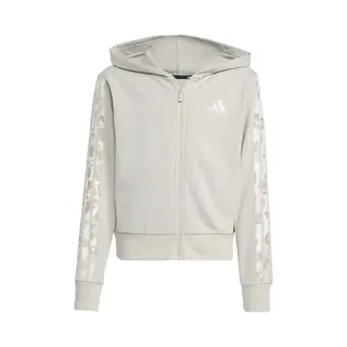 Adidas Sportswear Kapuzensweatshirt Adidas Girls 3-Streifen Mit Animalprint Aus French Terry FÜR Kinder U Für Kinder, Mit 3-Streifen Im Animalprint,