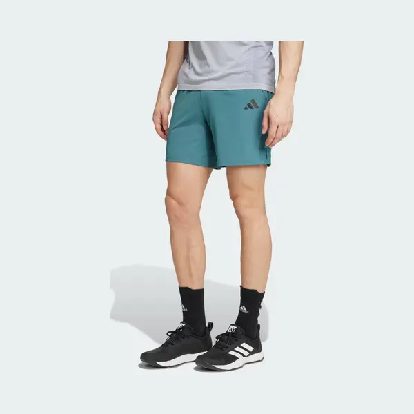 Adidas Herren Gym+ Shorts, Preloved Teal, Xl 7 Inch thumbnail