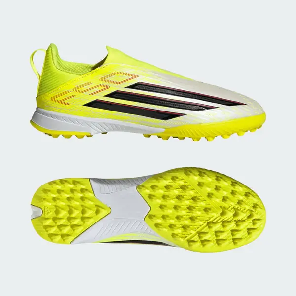 Adidas F50 League Laceless Turf Kids Fußballschuh thumbnail