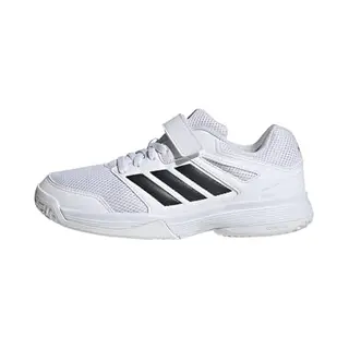 Adidas Unisex Kids Speedcourt Kids Indoor Shoes, Ftwr White/core Black/Ftwr White, 1 Uk