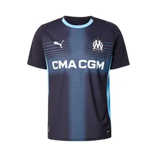 Puma, Herren, Fussballtrikot, Om Away Jersey Replica (S), Blau, S