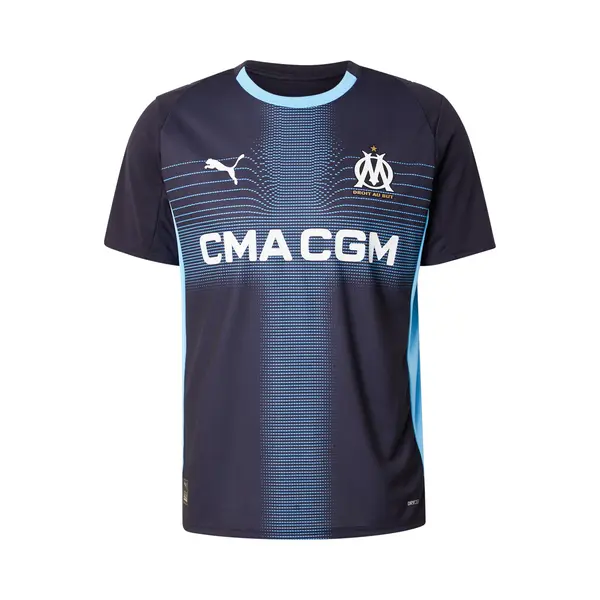 Puma, Herren, Fussballtrikot, Om Away Jersey Replica (S), Blau, S thumbnail