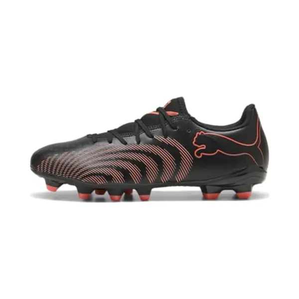 Puma Unisex Future 9 Play Fg/Ag Fußballschuh, Schwarz-leuchtendes Rot, Starkes Grau, Größe 45, Puma Schwarz Leuchtendes Rot, Starkes Grau, 46.5 Eu thumbnail