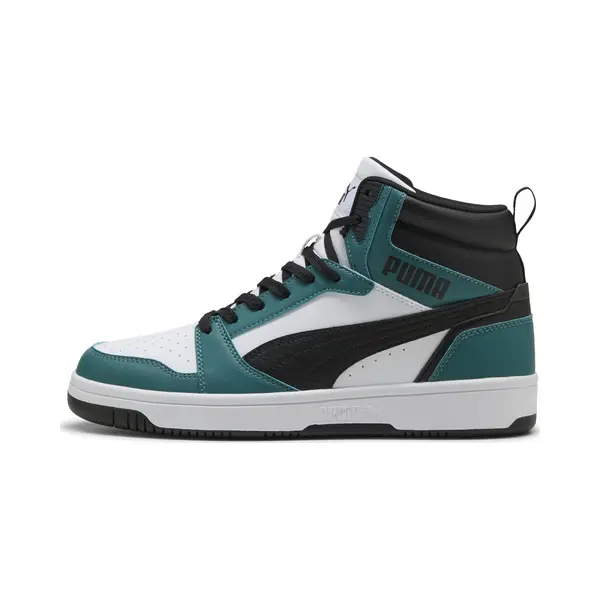 Puma Erwachsene Rebound Sneakers 38, Emerald Ice Black White Green thumbnail