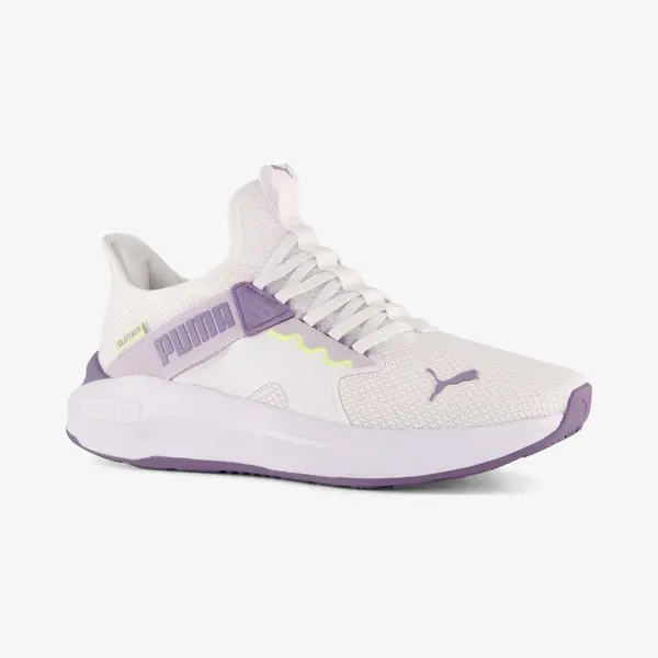Puma Damen Softride Enzo 5 Slip Tech Wns Straßenlaufschuh, Weiß-Lavendel, Pop-Lilac Luster-Apfelspritz, 37 Eu, Puma White Lavendar Pop Lilac Luster thumbnail