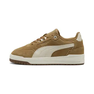 Puma Shuffle Downtown Sneakers Voor Volwassenen, Coffee Milk Alpine Snow Beige Wit, 43 Eu
