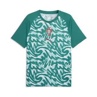 Portugal Training T-Shirt Spielvorbereitung Wm 2026 - Grün - Puma, Größe Small
