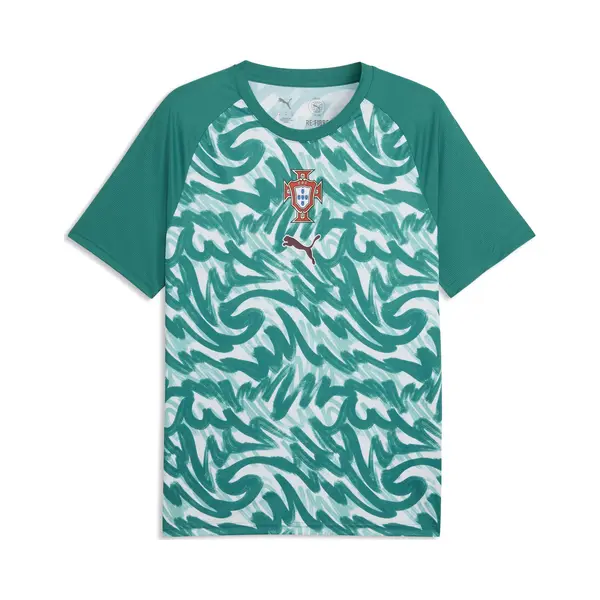 Portugal Training T-Shirt Spielvorbereitung Wm 2026 - Grün - Puma, Größe Small thumbnail