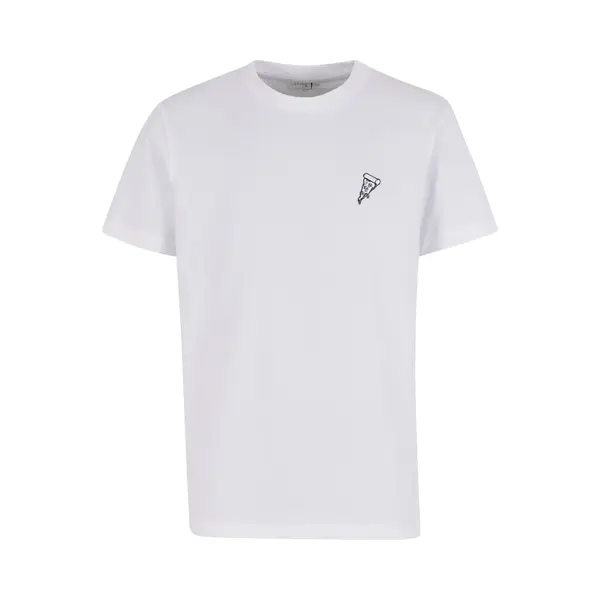 Mister Tee, Herren, Shirts, Pizza Tee Emb - 126845, Weiss, (Xl) thumbnail