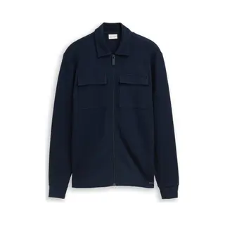 Tom Tailor - Overshirt - Heren - 3XL - Blauw - Katoen - 1050168