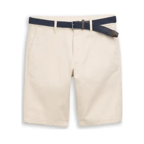 Tom Tailor - Chino Short - Heren - W34 - Gebroken Wit - Katoen - 1049729 thumbnail